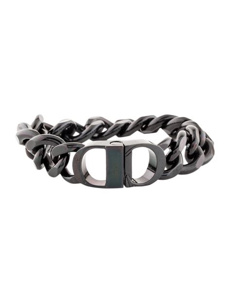 dior silver jewelry for men